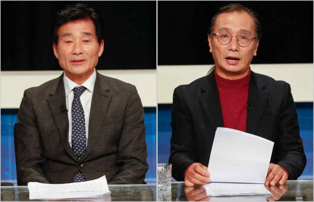 의성군 비안면. 최태림 씨(왼쪽) 손학룡 씨.