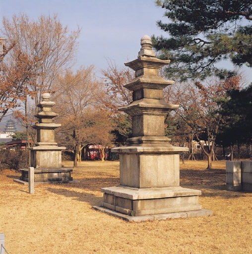 ◇원주 영전사지 보제존자탑(보물 제358호).