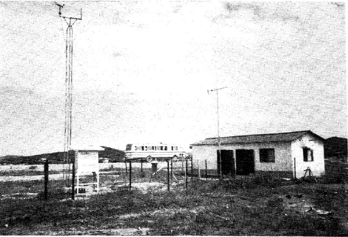 1990년 신공항 입지 선정을 위해 영종도에 설치한 기상관측소. /한국교통연구원 제공