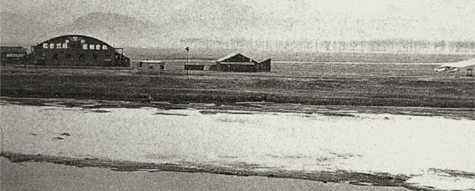 최초의 공항인 서울 여의도 비행장의 1930년대 전경. /서울역사편찬원 제공
