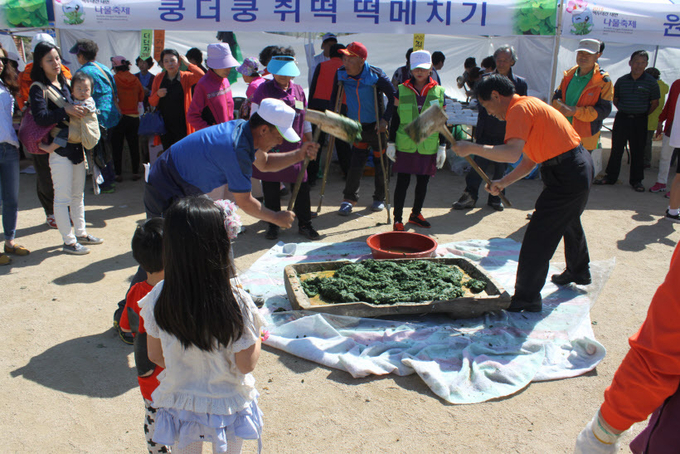 홍천 내면 농협 백두대간 내면 나물축제. /강원일보 사진부