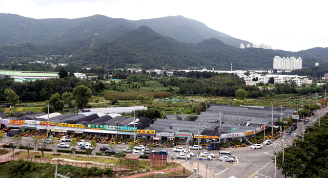 부산 해운대구 반여동 풍산 부지 일대 전경. 부산일보DB