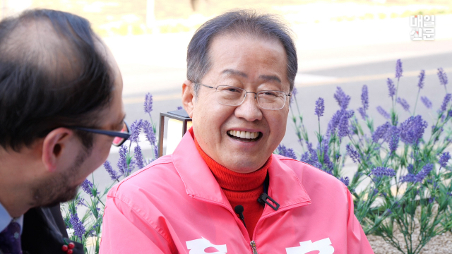 TV매일신문에 출연한 홍준표 무소속 예비후보(수성을)