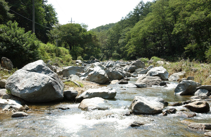 광주 남한산성 계곡 일대. /광주시 제공