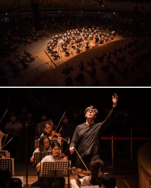 제17회 평창대관령음악제 두 번째 메인콘서트 '메아리(ECHO)'가 지난 25일 평창알펜시아 뮤직텐트에서 열렸다.