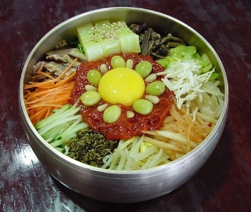 전주비빔밥.