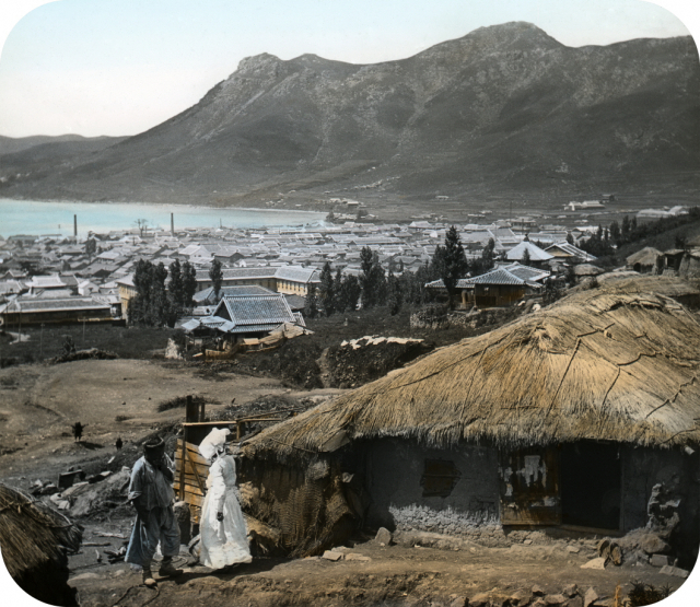 헝가리인 의사 보조끼 데죠가 찍은 1908년 부산 모습. 부산근대역사관 제공