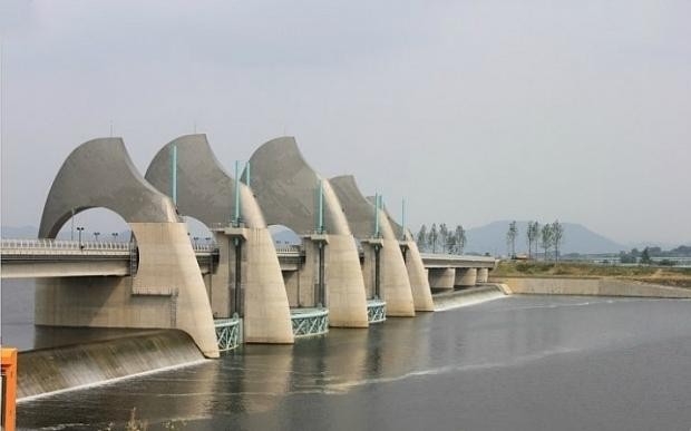 광주시 남구 승촌동 승촌보 전경. <광주일보 자료사진>