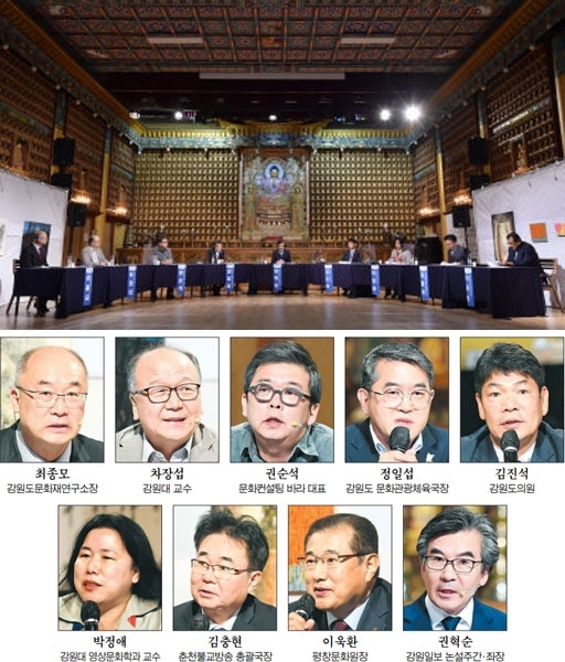 2020 오대산문화포럼이 지난 10일 평창 월정사에서 '문화재 본지환처와 문화분권'을 주제로 열렸다. 강원일보사와 월정사가 함께 마련한 이번 포럼은 지난 6일, 9일부터 11일까지 토론회를 비롯한 다양한 포럼과 세미나, 문화프로그램 등을 비대면으로 진행했다. 평창=신세희기자