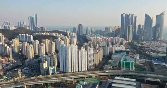 부산 해운대구 전경. 정종회 기자 jjh@