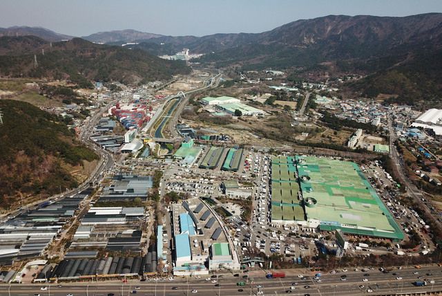 부산 해운대구 센텀2지구. 부산일보DB