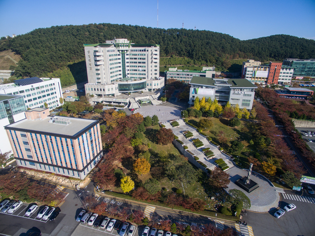 부산 남구 동명대 전경. 부산일보DB