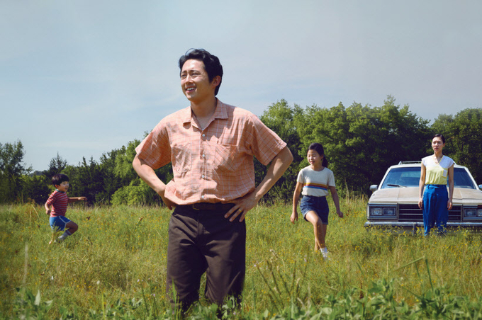 골든글로브 외국어영화상을 받은 영화 '미나리'. /판씨네마 제공