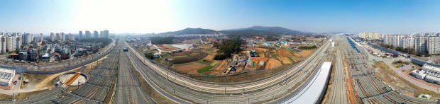 정부의 3기 신도시 신규 공공주택 지구로 발표된 광주 광산구 산정지구 전경. 광주시가 산정지구 내 공직자 투기 의혹 전수 조사과정에서 일부 공무원이 직·간접적으로 연루된 의혹을 포착한 것으로 알려졌다. /최현배 기자 choi@kwangju.co.kr