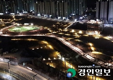 개선된 독산성 산책로 이미지. 2021.3.31 /오산시 제공