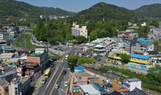 창원시 마산회원구 회성동에 위치한 창원교도소 일대 전경./김승권 기자/