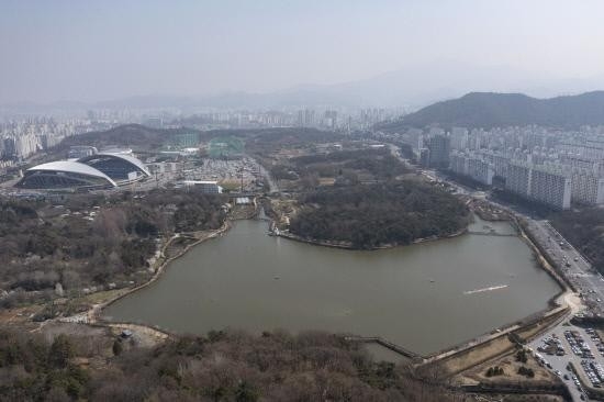 중앙공원1지구 전경