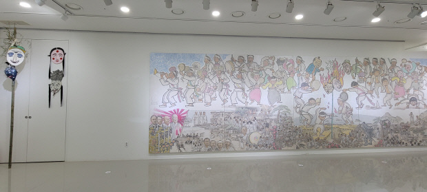 저녁노을미술관에서 진행되는 ‘하의도에서 오월까지’전