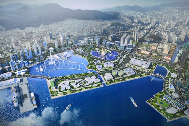 2030 부산월드엑스포 가상 조감도. 부산일보DB