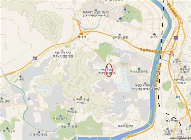 대전시가 정부에 제출한 K-바이오 랩허브 사업대상지. 사진=대전시 제공