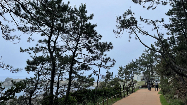 오시리아 해안산책로만큼 안전하고 쾌적한 1만 보 코스는 흔치않다.