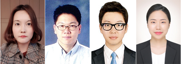 사진 왼쪽부터 공지영, 김우성, 신지영, 남국성 기자.