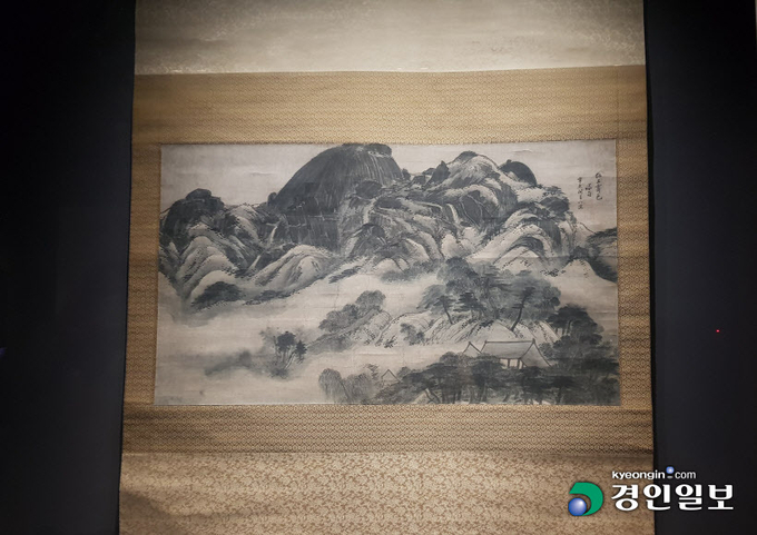 정선 '인왕산제색도' /구민주 기자 kumj@kyeongin.com