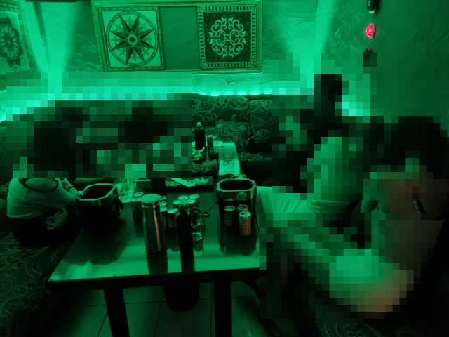 부산경찰청은 22일 감염병예방법을 위반하며 불법 영업을 벌인 유흥업소에 대한 집중 단속을 실시했다. 부산경찰청 제공