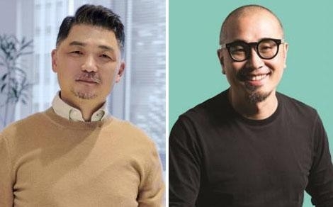 담양 출신 김범수 카카오 의장<왼쪽>, 완도 출신 김봉진 배달의민족 의장.
