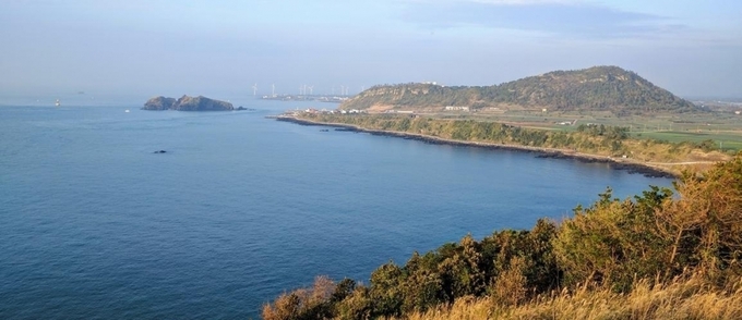 수월봉 전경=제주도 제공