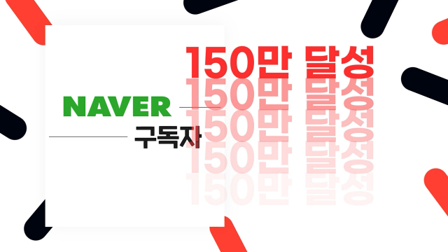 매일신문 네이버 뉴스판 구독자 150만 달성