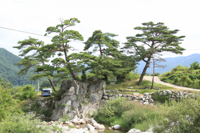 무흘구곡 제7곡 만월담.
