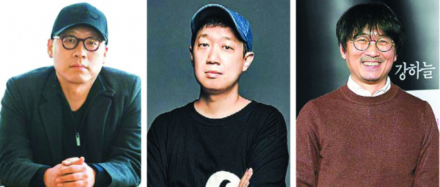 왼쪽부터 김성훈 감독, 한준희 감독, 장항준 감독. 넷플릭스 제공·부산일보DB