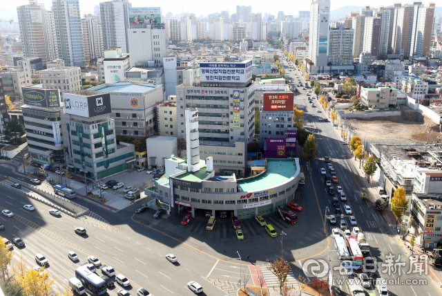 대구 동부소방서 일대 모습. 매일신문DB