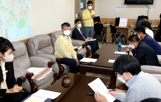 19일 대전시교육청에서 '대전고교학점제 정책 공감을 위한 브리핑'이 열린 가운데 오석진 교육국장이 정책을 설명하고 있다. 사진=대전시교육청 제공