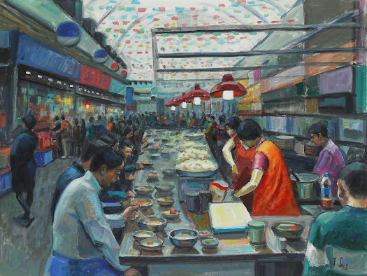 파주시는 내달 2~14일 통일동산 헤이리마을에서 스페인 화가'헤수스 수스'초대展을 개최한다.(서울 광장시장) /파주시 제공