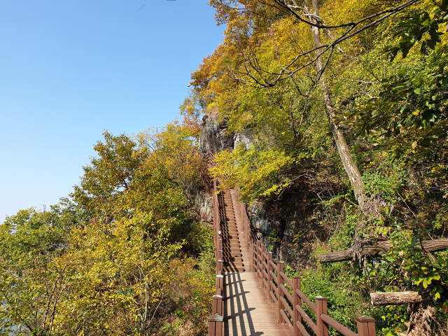 악양루 데크로드.
