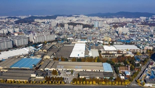 전남 방직과 일신방직 전경. <광주일보 DB>