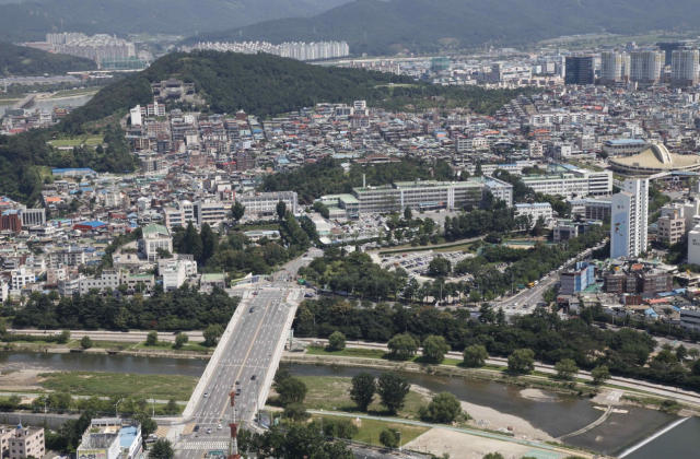 대구시청별관 일대 전경. 매일신문DB