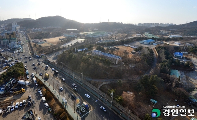 인천시 부평구 산곡동에 위치한 3보급단 전경. 2025년 부대 이전이 완료된다. /경인일보DB