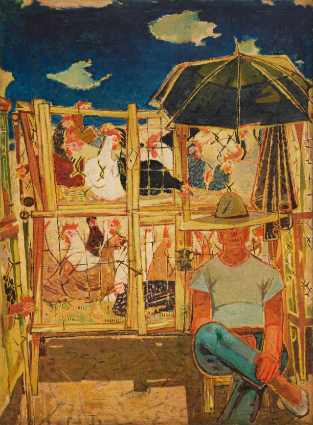 문신 '닭장'(1950년대). 국립현대미술관 제공