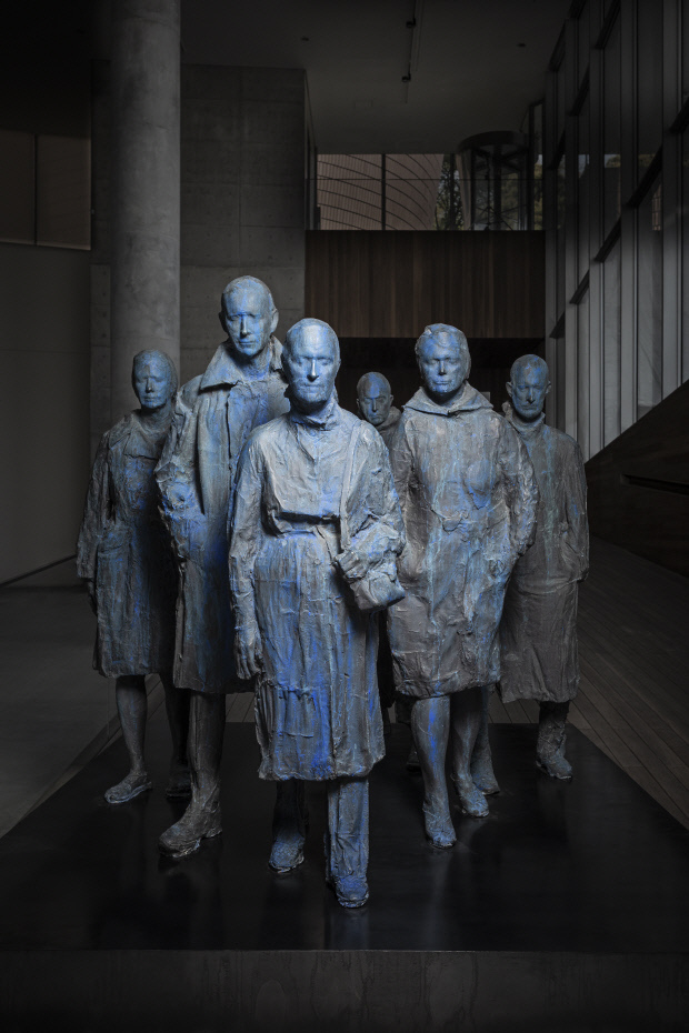 조지 시걸 작 ‘러시아워’ <리움미술관 소장> ⓒ The George and Helen Segal Foundation, 사진 : 한도희