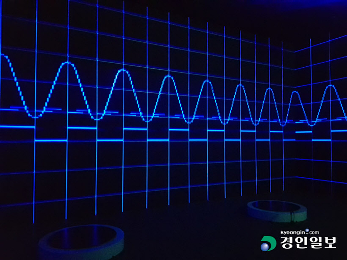 백남준아트센터 특별전 '완벽한 최후의 1초-교향곡 2번'의 전시 모습. 2022.3.28 /구민주 기자 kumj@kyeongin.com