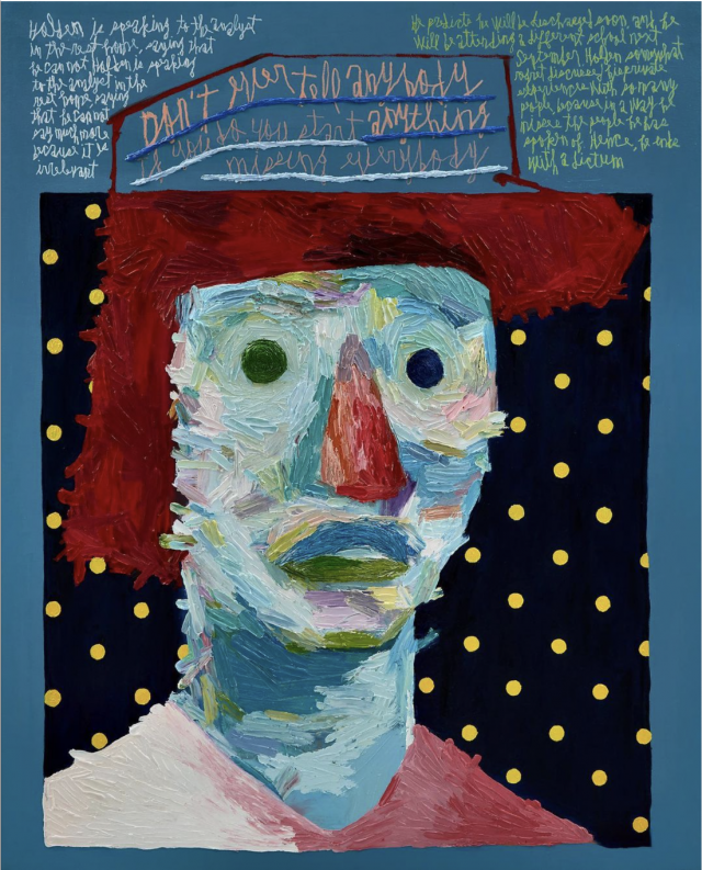 우국원 'Holden Caufield'. 이 작품은 NFT 보증서와 실물 작품이 동시에 인도된다. 부산화랑협회 제공