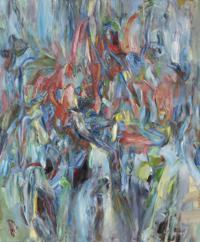 Sabine Moritz, Spring, 2021, Oil on canvas, 180x150cm