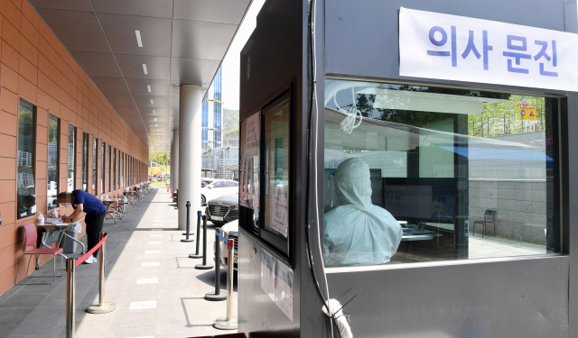 창원시 의창구 한양대학교 창원한마음병원 선별진료소가 한산한 모습을 보이고 있다./경남신문 자료사진/