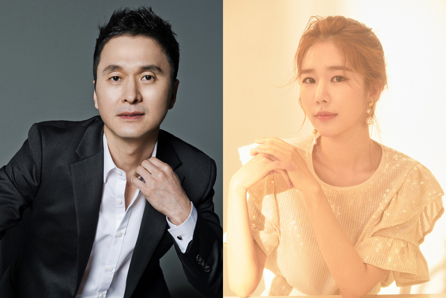 (좌측부터) 배우 장현성, 배우 유인나