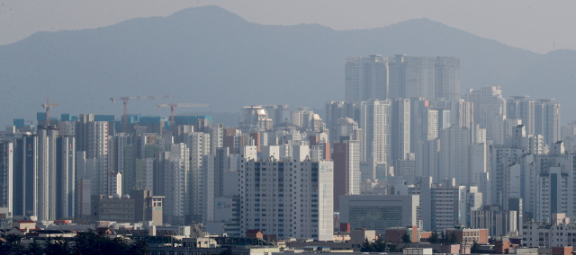 대구 북구에서 바라본 도심 전경. 매일신문DB
