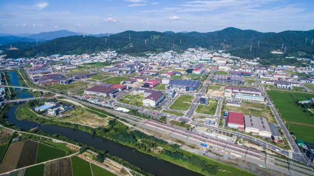 김해테크노밸리산단 전경./경남신문 DB/