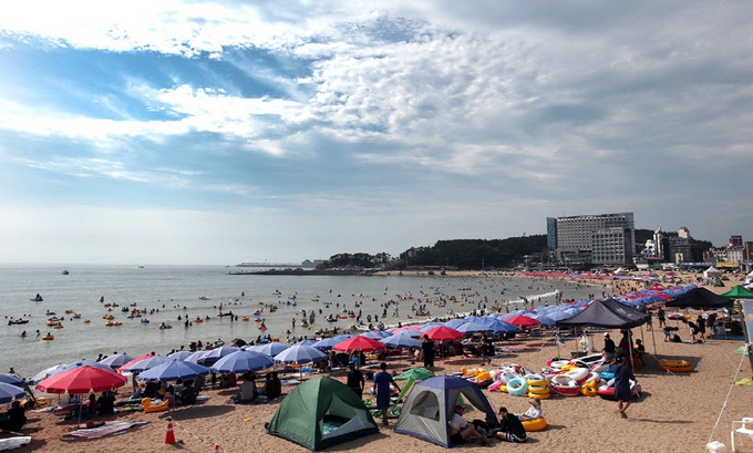 인천 중구 을왕리 해수욕장 전경. /중구 제공